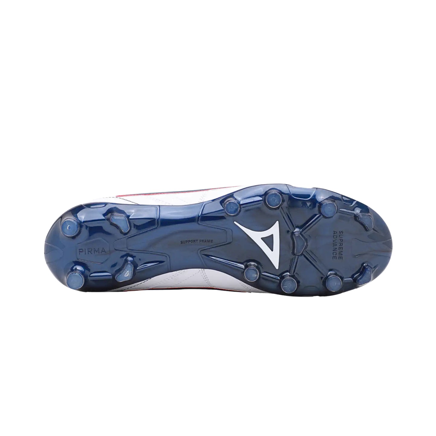 Tacos De Futbol Para Hombre Antideslizantes Pirma Fg Blanco Azul