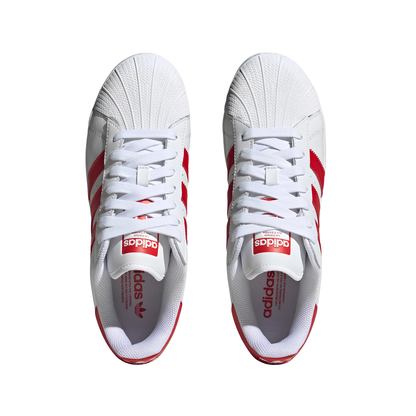 Tenis adidas Unisex Superstar XLG If8067 Casual Blanco Rojo