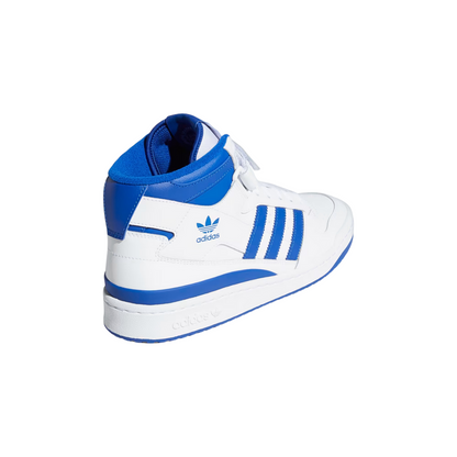 Tenis Adidas Para Hombre Forum Mid FY4976 - Blanco/Azul