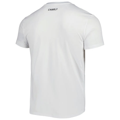 Playera Tipo Polo Atlas Charly Manga Corta Deportiva Blanca