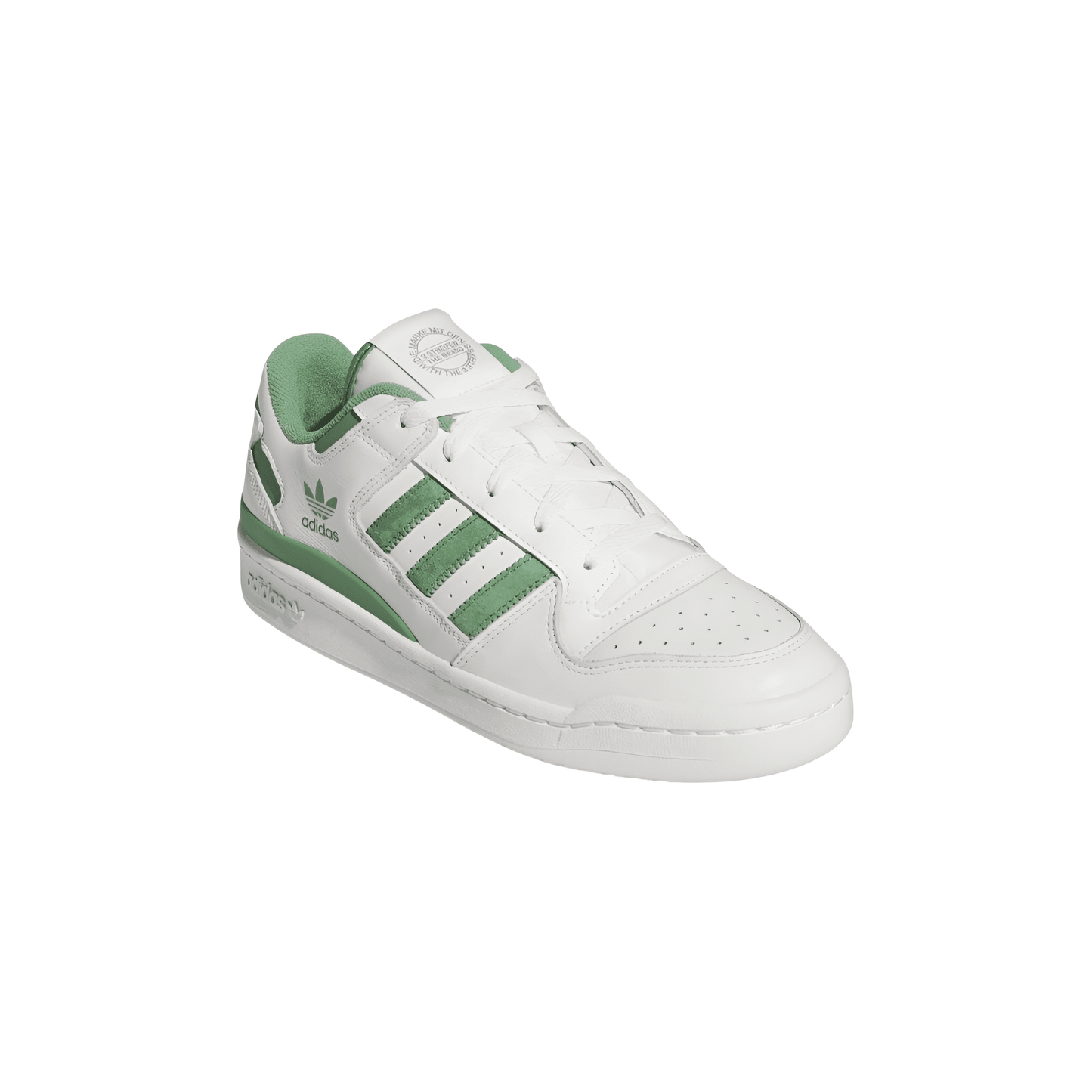 Tenis adidas Forum Low Cl Para Hombre Ig3778 Blanco Verde