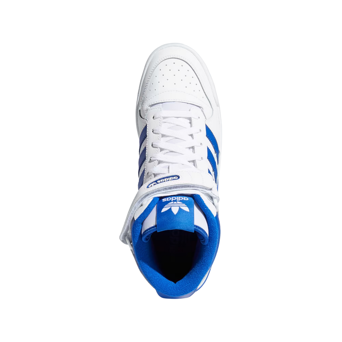 Tenis Adidas Para Hombre Forum Mid FY4976 - Blanco/Azul