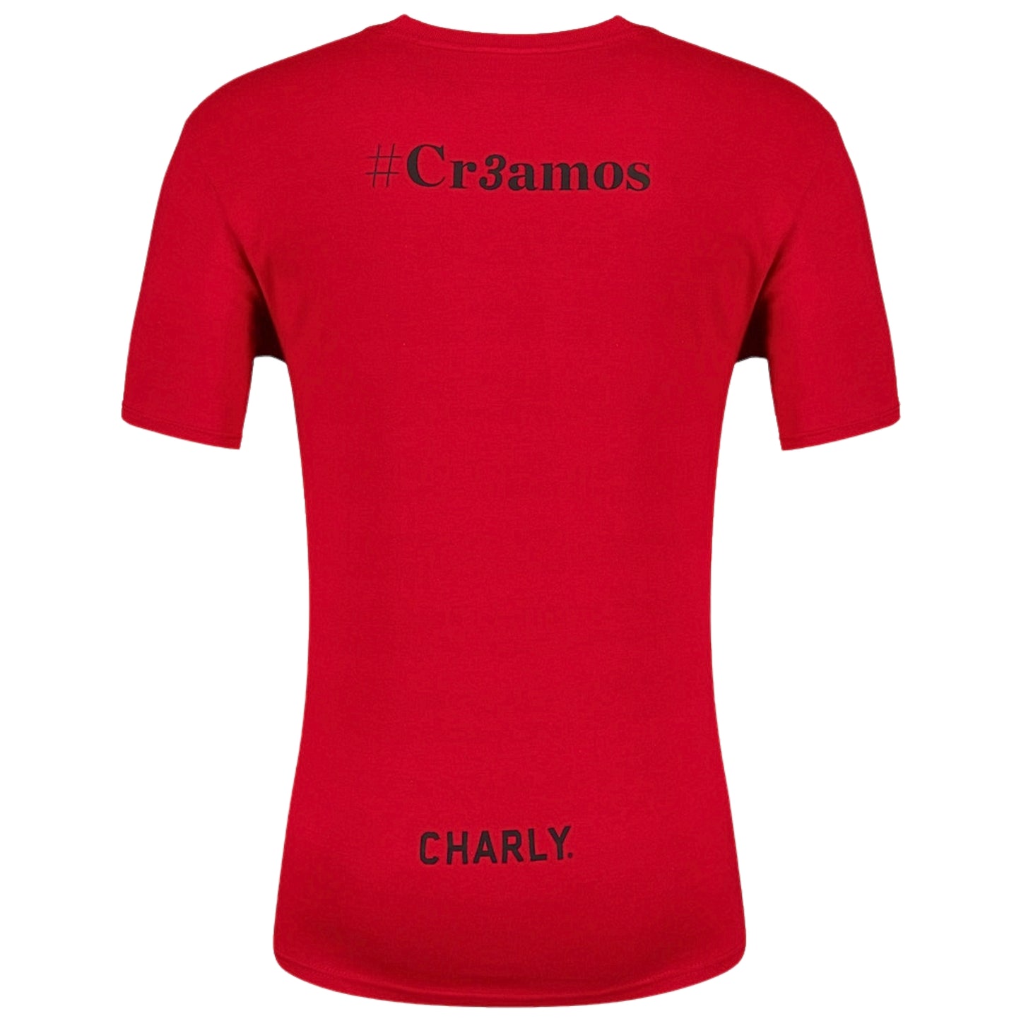 Playera Conmemorativa Charly Atlas Fc Bicampeones 2021-22 Roja