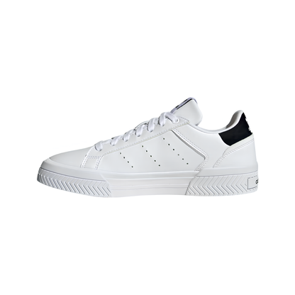 Tenis adidas Para Mujer Court Tourino H05279 Casuales Blanco