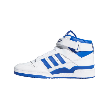 Tenis Adidas Para Hombre Forum Mid FY4976 - Blanco/Azul