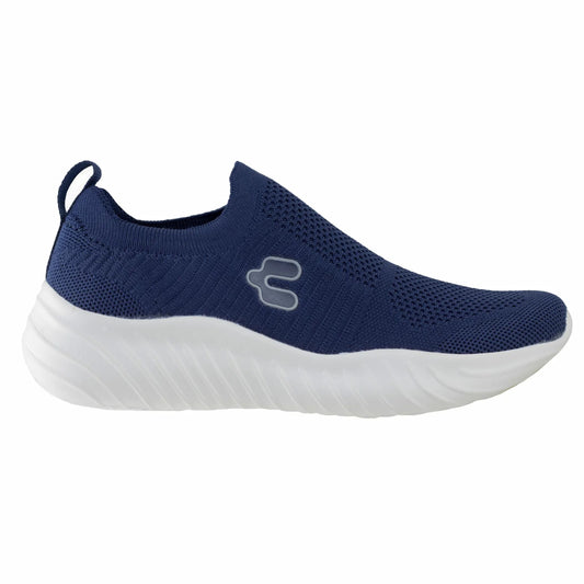 Tenis Charly Para Hombre Estilo Calcetín Kross Azul Confort