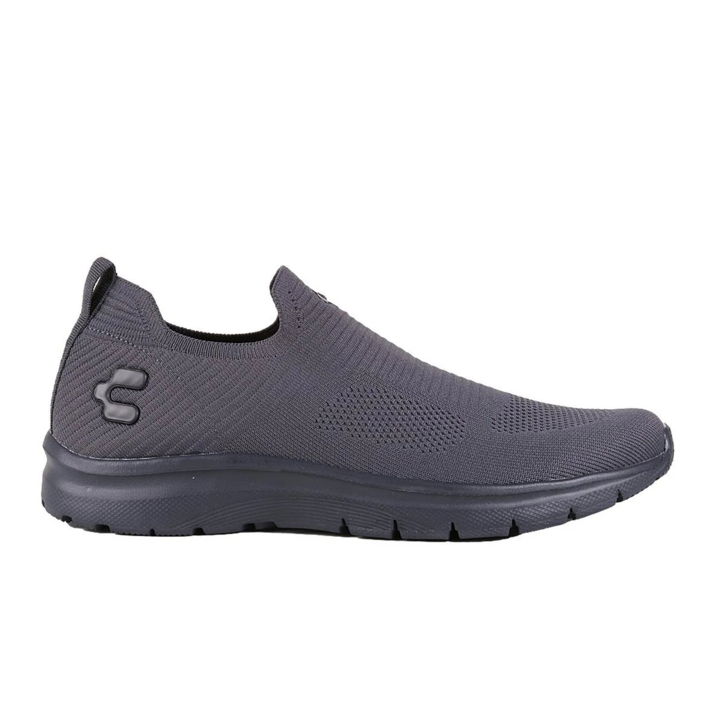 Tenis Tipo Calcetin Para Hombre Comodos Charly Ligeros Ultraconfort Gris