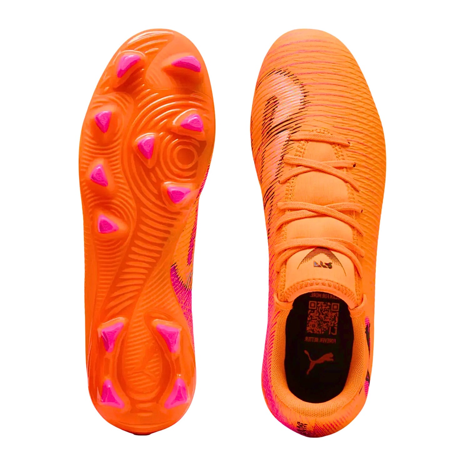 Tacos De Futbol Para Hombre Puma Fg/ag Soccer Naranja