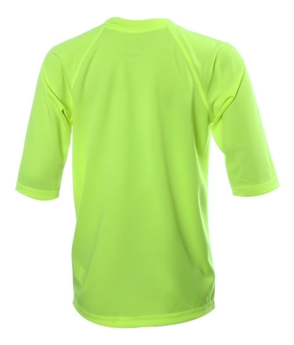 Playera Nike infantil Convert Hydroguard Ness7679 737-Verde Fosforescente