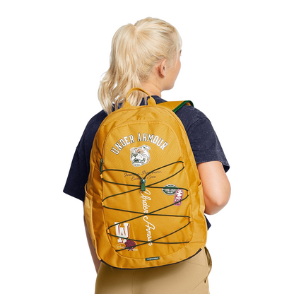 Mochila Under Armour Hustle Sport 1364181 711 Amarillo Mostaza