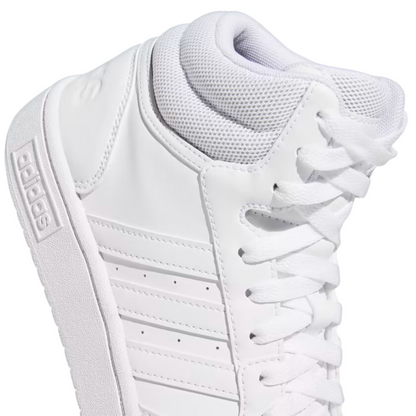 Tenis adidas Hoops 3.0 Mid Gw5457 Para Dama Blancos