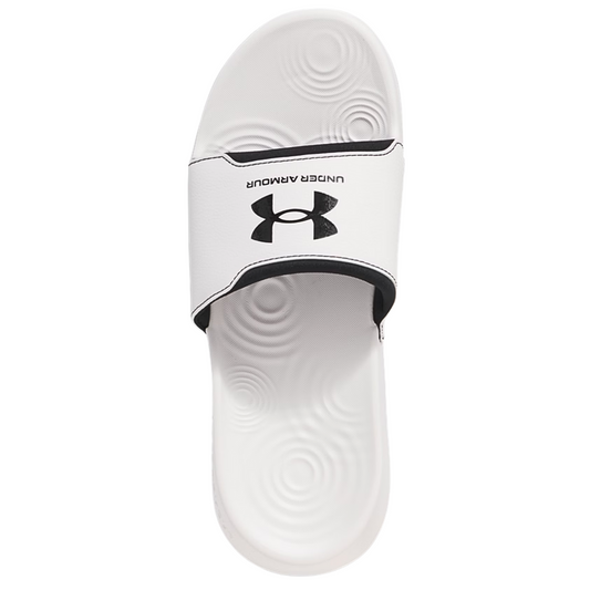 Sandalias Para Hombre Under Armour Slide Blanco