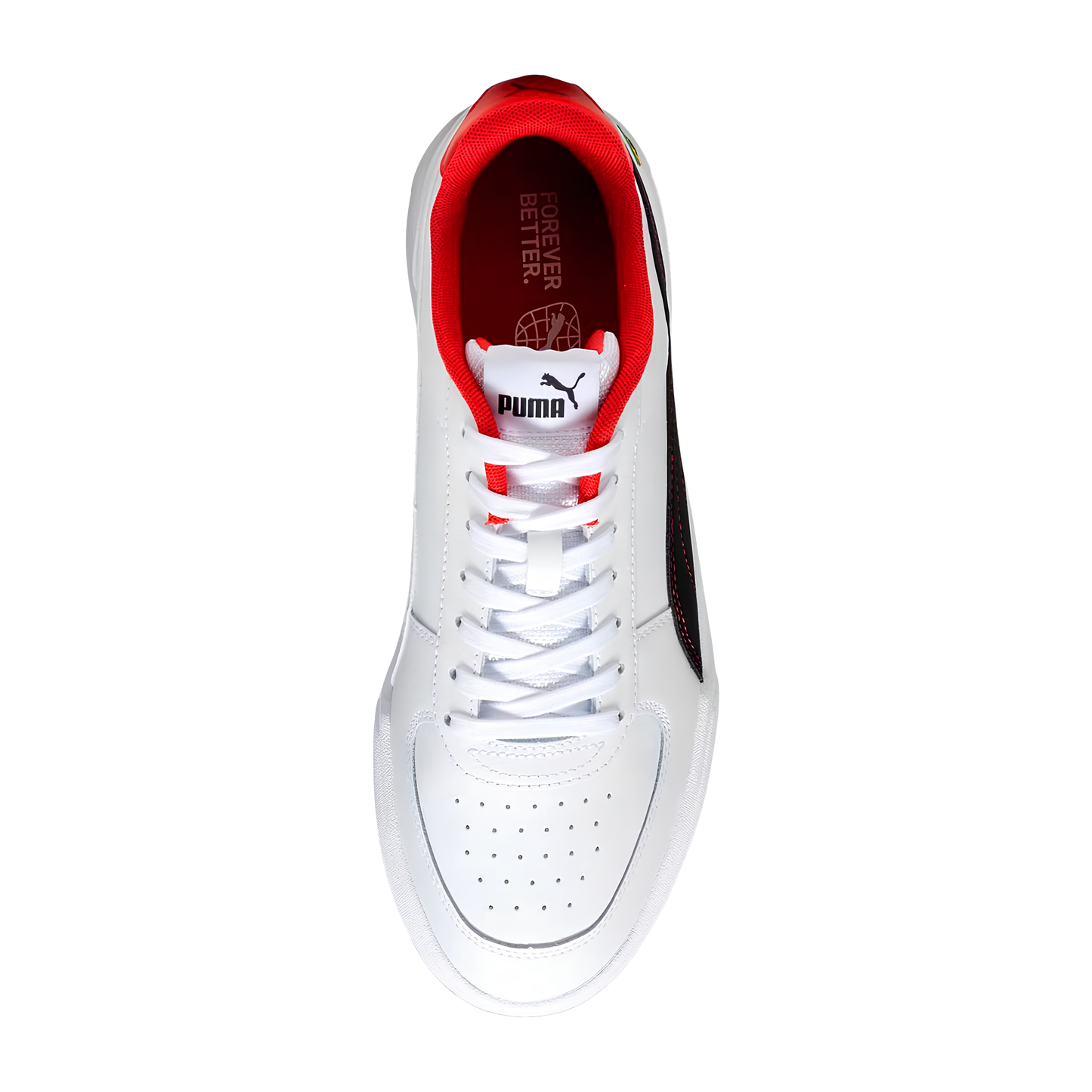 Tenis De Hombre Puma Ferrari Caven 307960 04 Blancos Casual