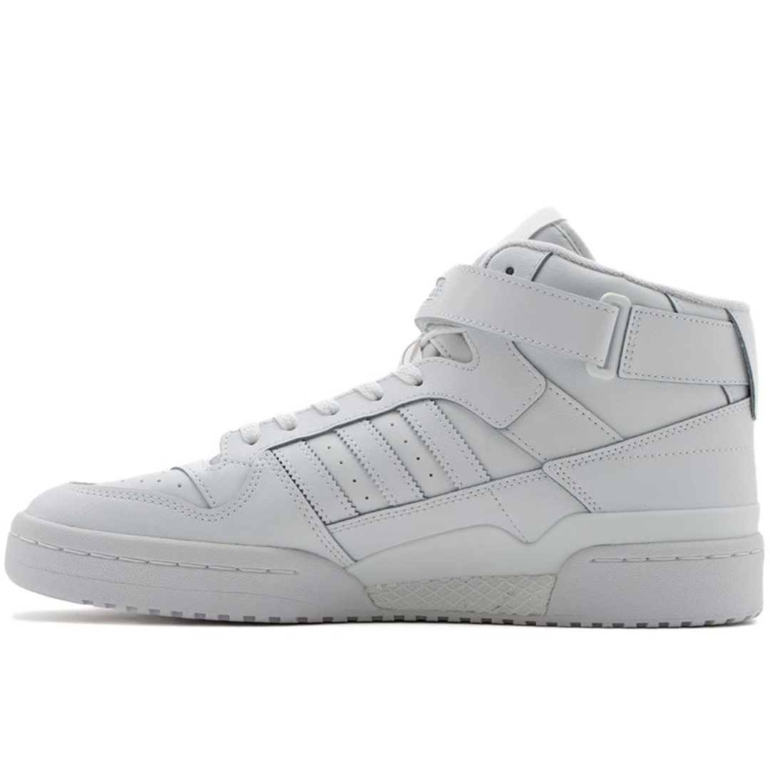 Tenis adidas Para Hombre Forum Mid Fy4975 Blancos Casuales