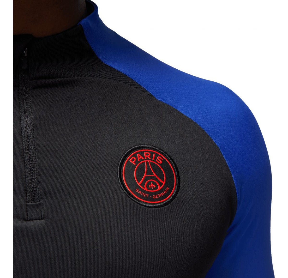 Playera Jordan De Hombre Psg Strike Dn1259 011 Fútbol - Negro/Azul