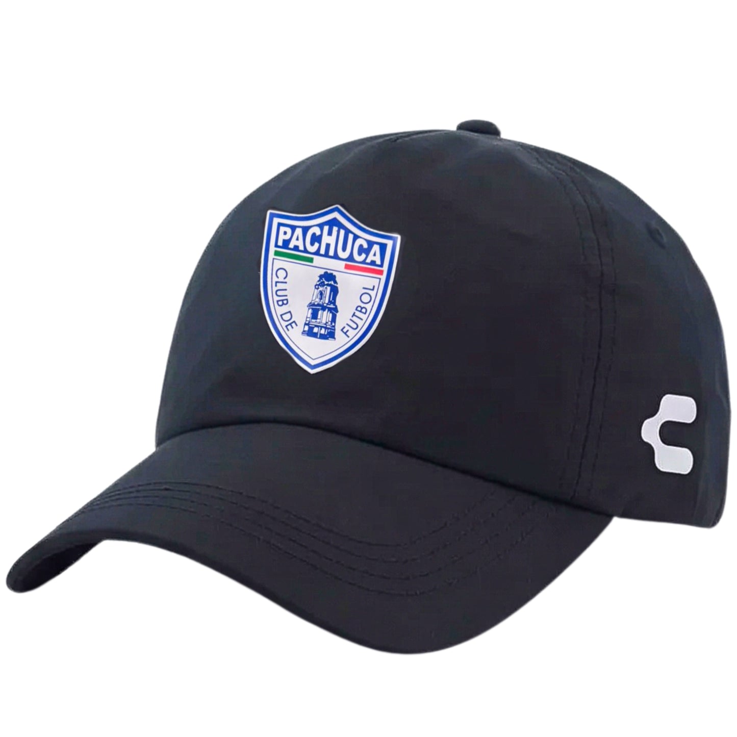 Gorra Unitalla Deportiva Club Pachuca Charly Futbol Negra Negro Lisa Unitalla