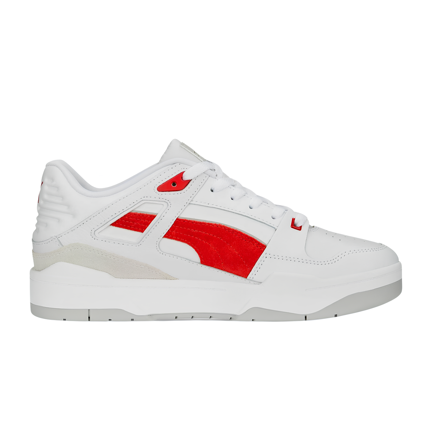 Tenis Puma Para Hombre Slipstream Suede Fs 388634 08 Blanco