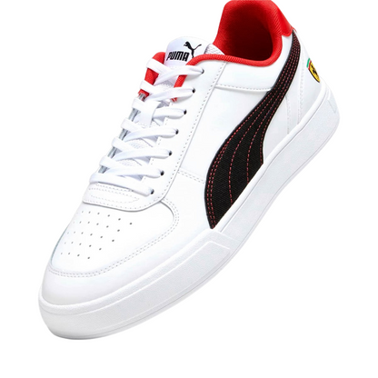 Tenis De Hombre Puma Ferrari Caven 307960 04 Blancos Casual