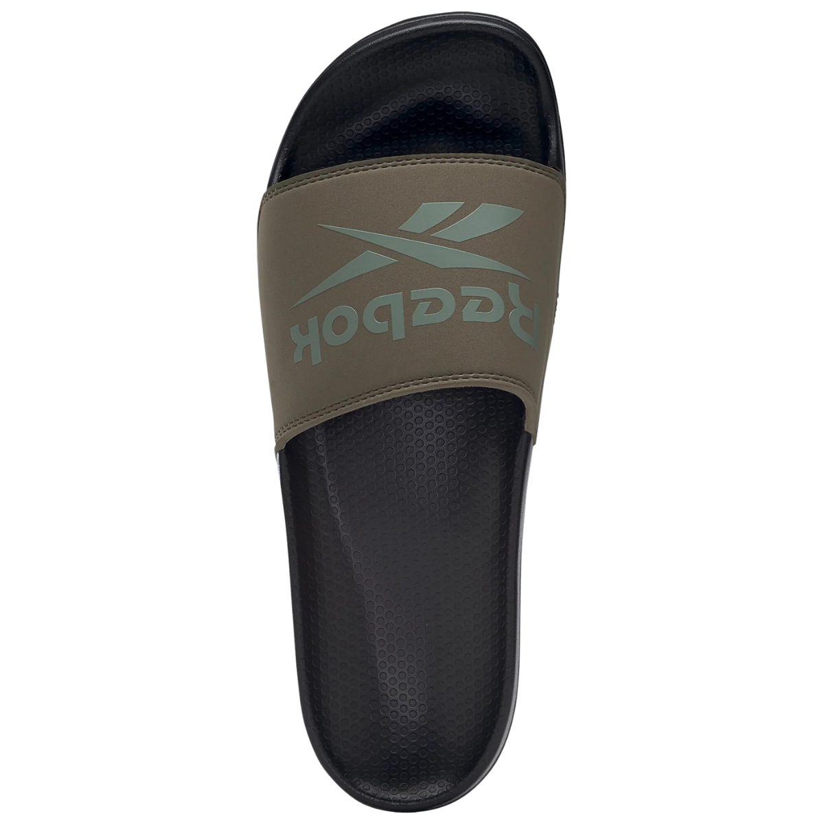 Sandalias Reebok De Hombre Fulgere Slide FX3093 Verde Musgo