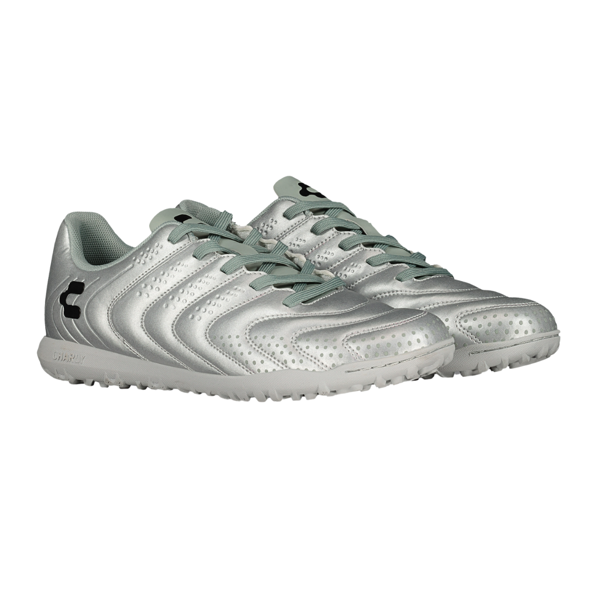 Tenis de Fútbol Charly Encore Turf 1086368004 Plateado