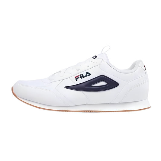 Tenis Fila De Hombre Zellini Gum 1rm02057 125 Casual Blanco