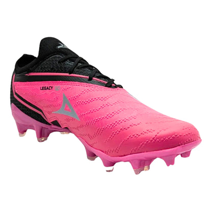 Tacos De Futbol Antideslizantes Pirma Profesionales Confort Negro Rosa