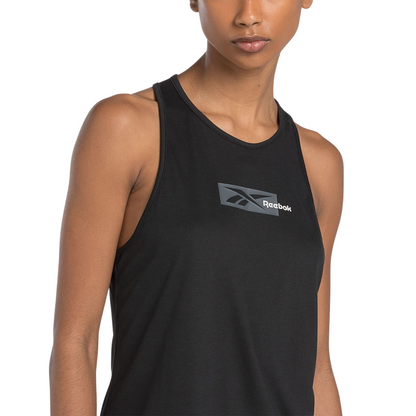 Playera Reebok Id Train Graphic Tank De Dama 100035755 Negro