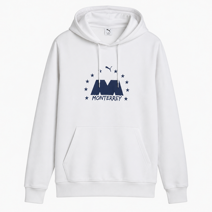 Sudadera Hoddie Puma Rayados De Monterrey Con Capucha
