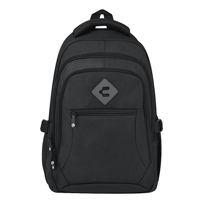 Mochila Escolar Unisex Charly 8068115 Resistente Compartimiento Para Laptop Negro