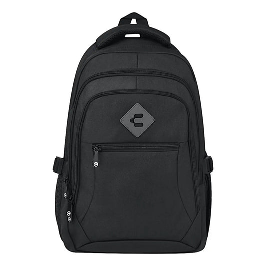 Mochila Escolar Unisex Charly 8068115 Resistente Compartimiento Para Laptop Negro