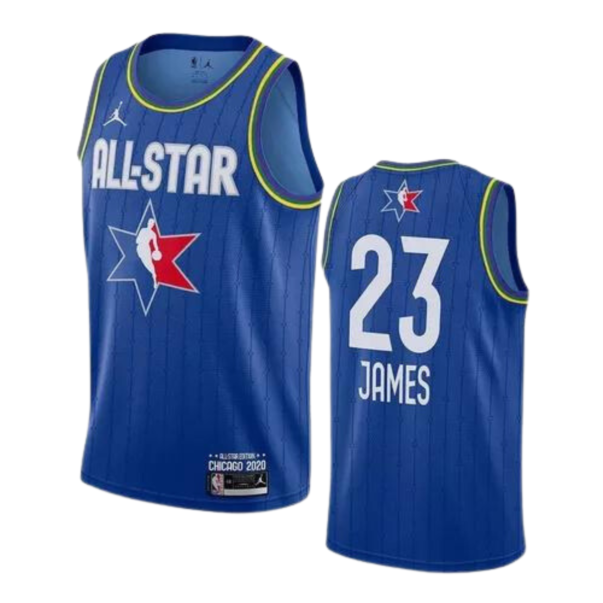 Jersey Para Hombre Jordan Nba All Star Game Chicago Cj1059 Azul