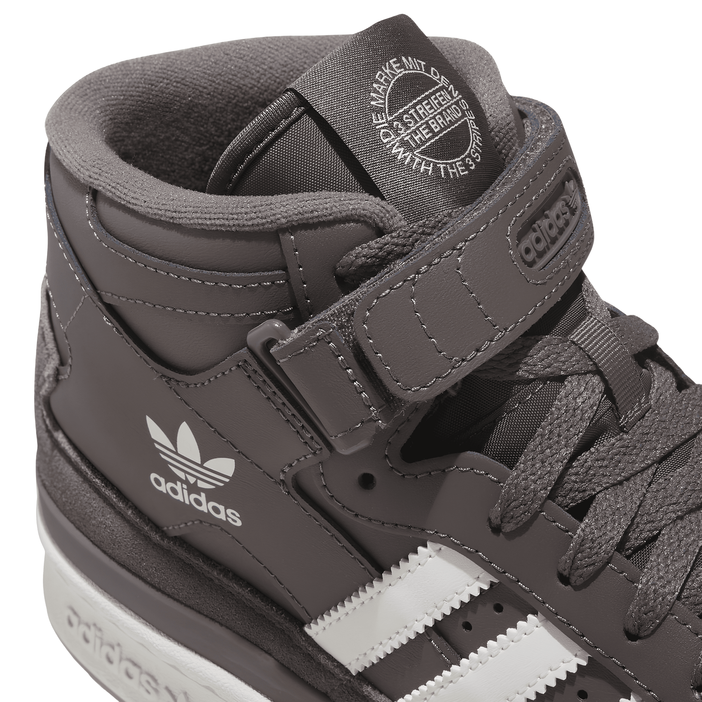 Tenis adidas Forum Mid Para Hombre Ig3786 Gris