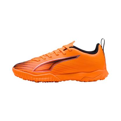 Tenis De Futbol Infantiles Puma Suela Tf Antideslizantes Naranja Fosforescente