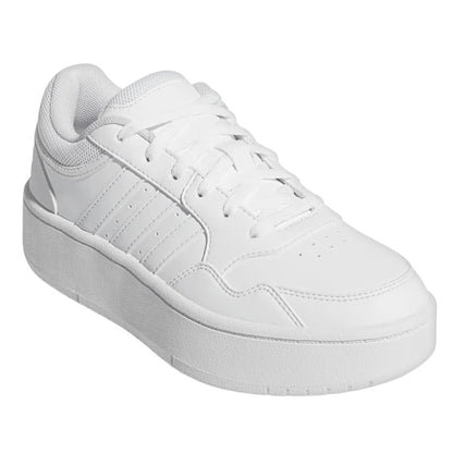 Tenis adidas Para Dama Hoops 3.0 Bold Blancos