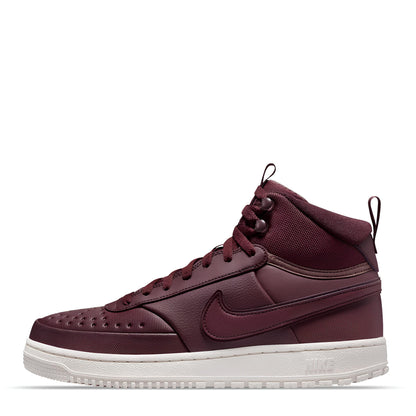 Tenis Nike Para Hombre Court Vision Mid Winter DR7882 Casual Vino