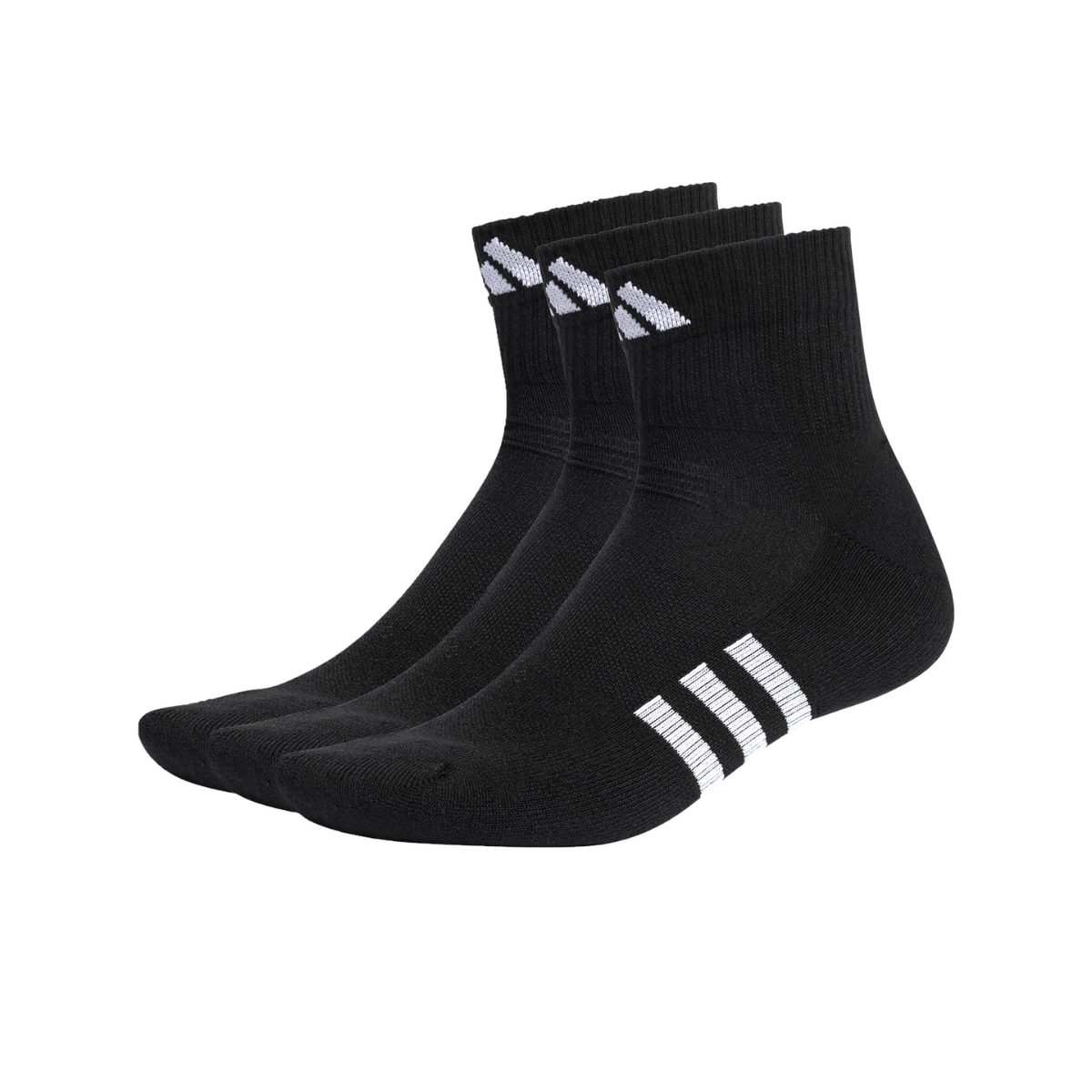 Paquete De 3 Calcetas adidas Ic9519 Acolchadas Corte Medio
