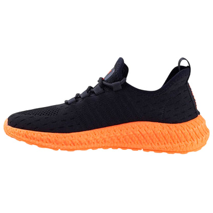 Tenis Charly Para Hombre Mikado Deportivos Transpirables Running Naranja