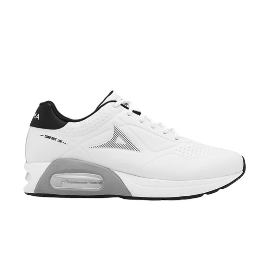 Tenis Pirma Hombre Blancos Tipo Air Cómodos Diario Casual