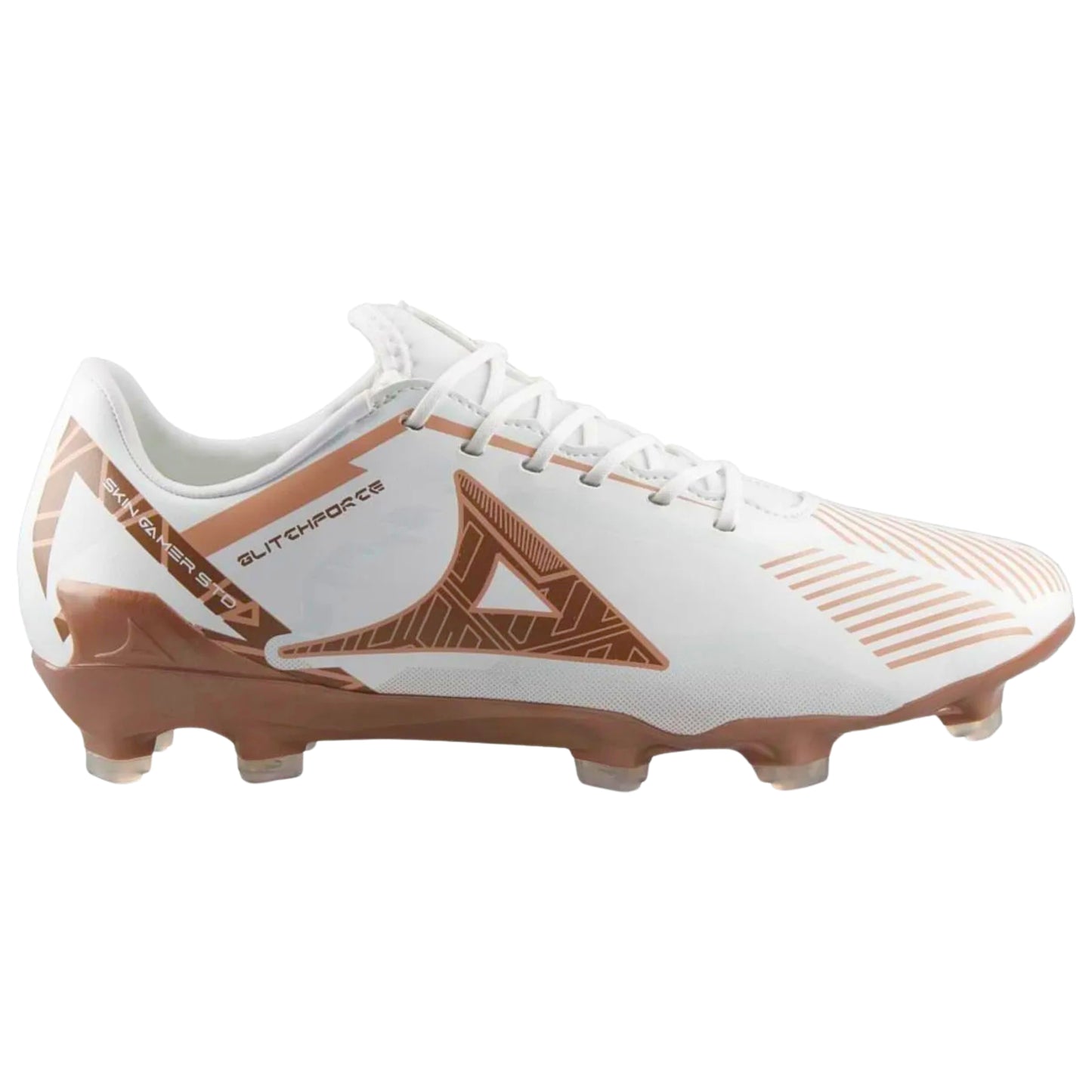 Tacos De Futbol Pirma Antideslizantes Comodos Fg Blancos