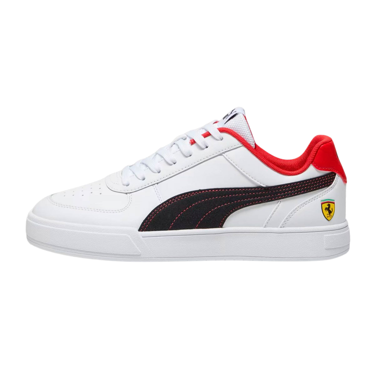 Tenis De Hombre Puma Ferrari Caven 307960 04 Blancos Casual