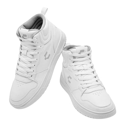 Tenis Charly Blancos Escolar Tipo Botita Comodos 1038120005
