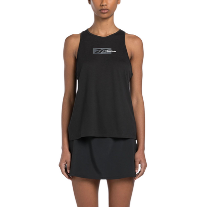 Playera Reebok Id Train Graphic Tank De Dama 100035755 Negro