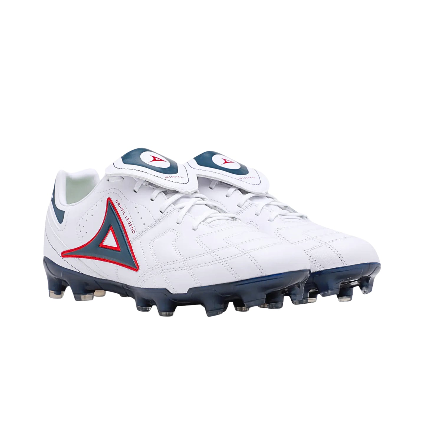 Tacos De Futbol Para Hombre Antideslizantes Pirma Fg Blanco Azul