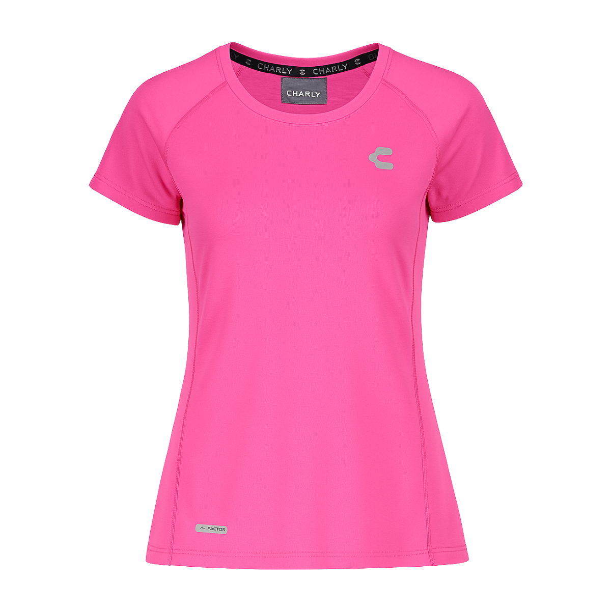 Playera Charly Deportiva Mujer 5009360 Rosa Transpirable