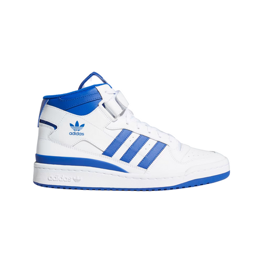 Tenis Adidas Para Hombre Forum Mid FY4976 - Blanco/Azul