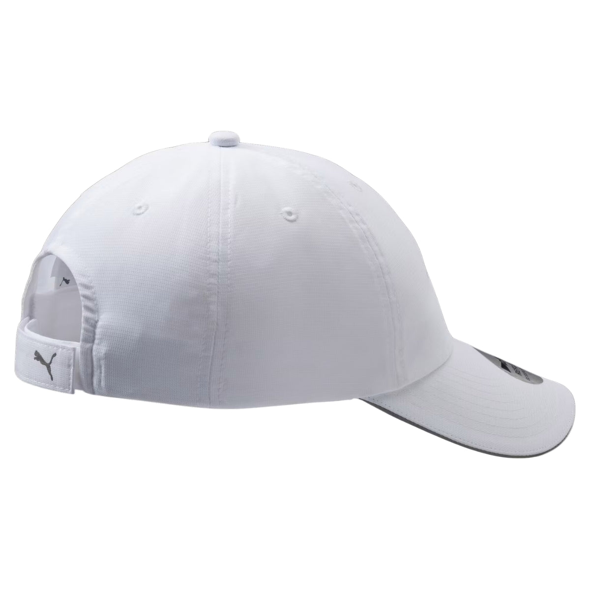 Gorra Puma Unisex Running Diseño Reflectante 052911 Blanco