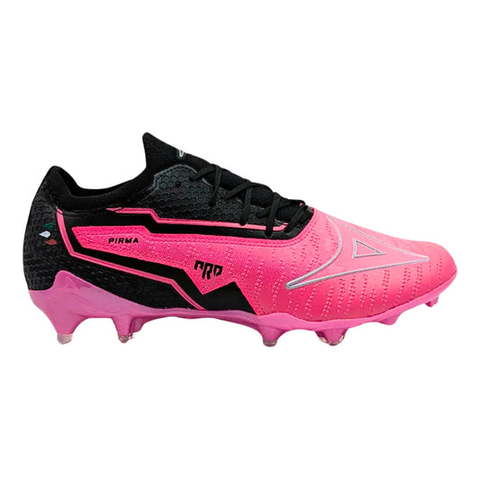 Tacos De Futbol Antideslizantes Pirma Profesionales Confort Negro Rosa