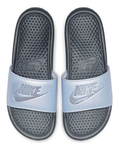 Sandalias Nike Benassi Jdi Dama 343881 Lila Claro