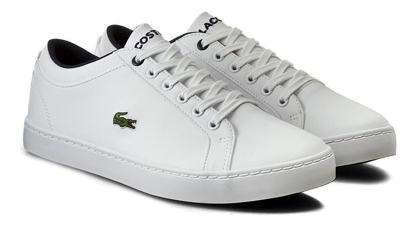 Tenis Lacoste Para Mujer Straightset Lace 732SPJ0126001 Blanco