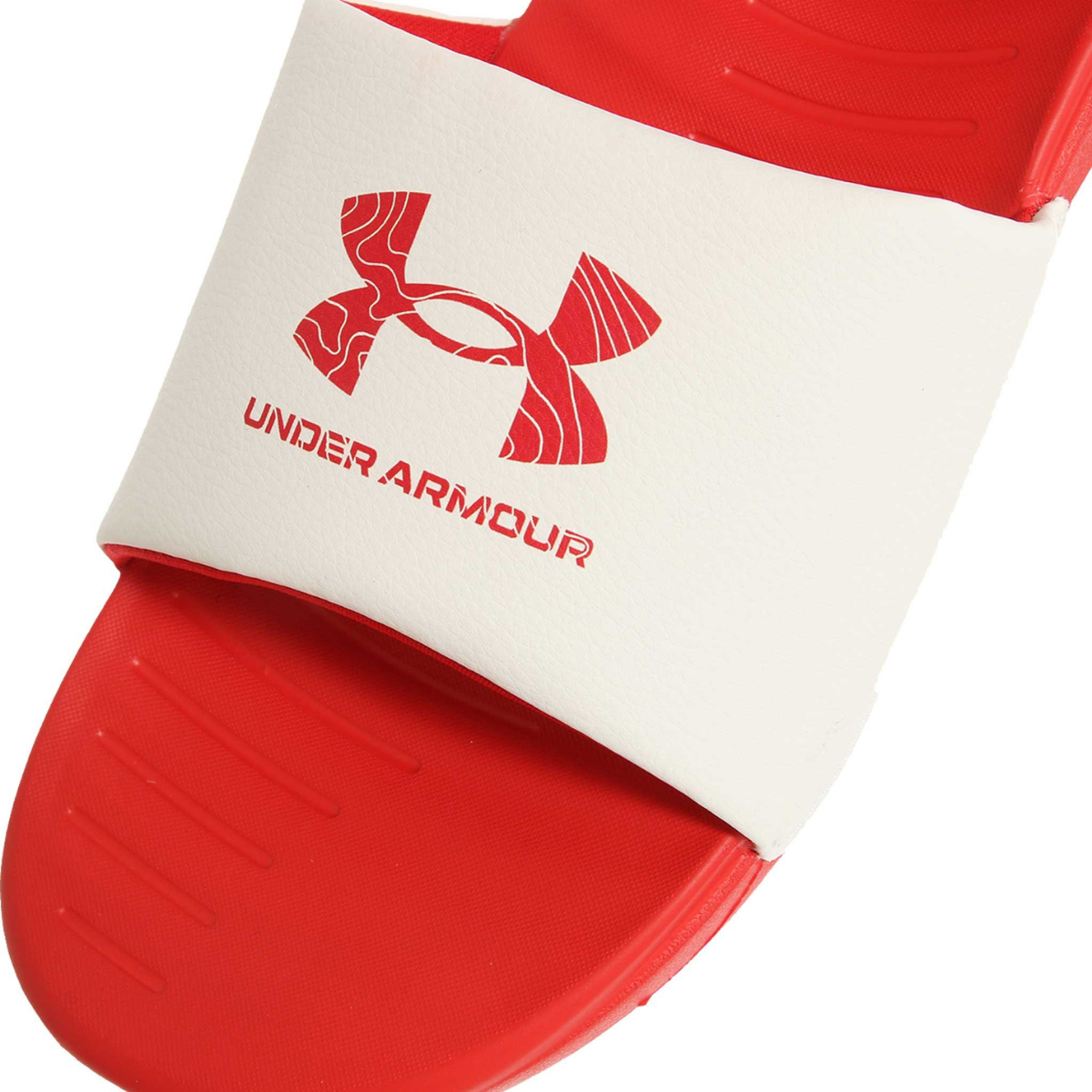 Sandalias Under Armour Para Hombre 3024435 104 Ansa Rojo